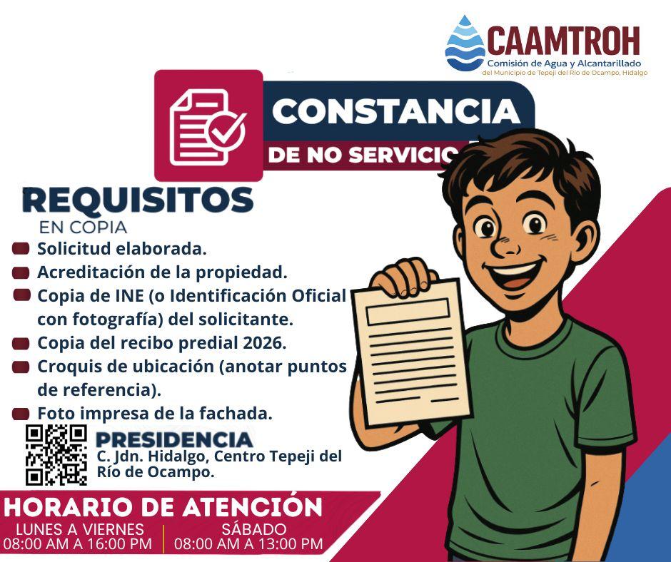 Constancia de No Servicio